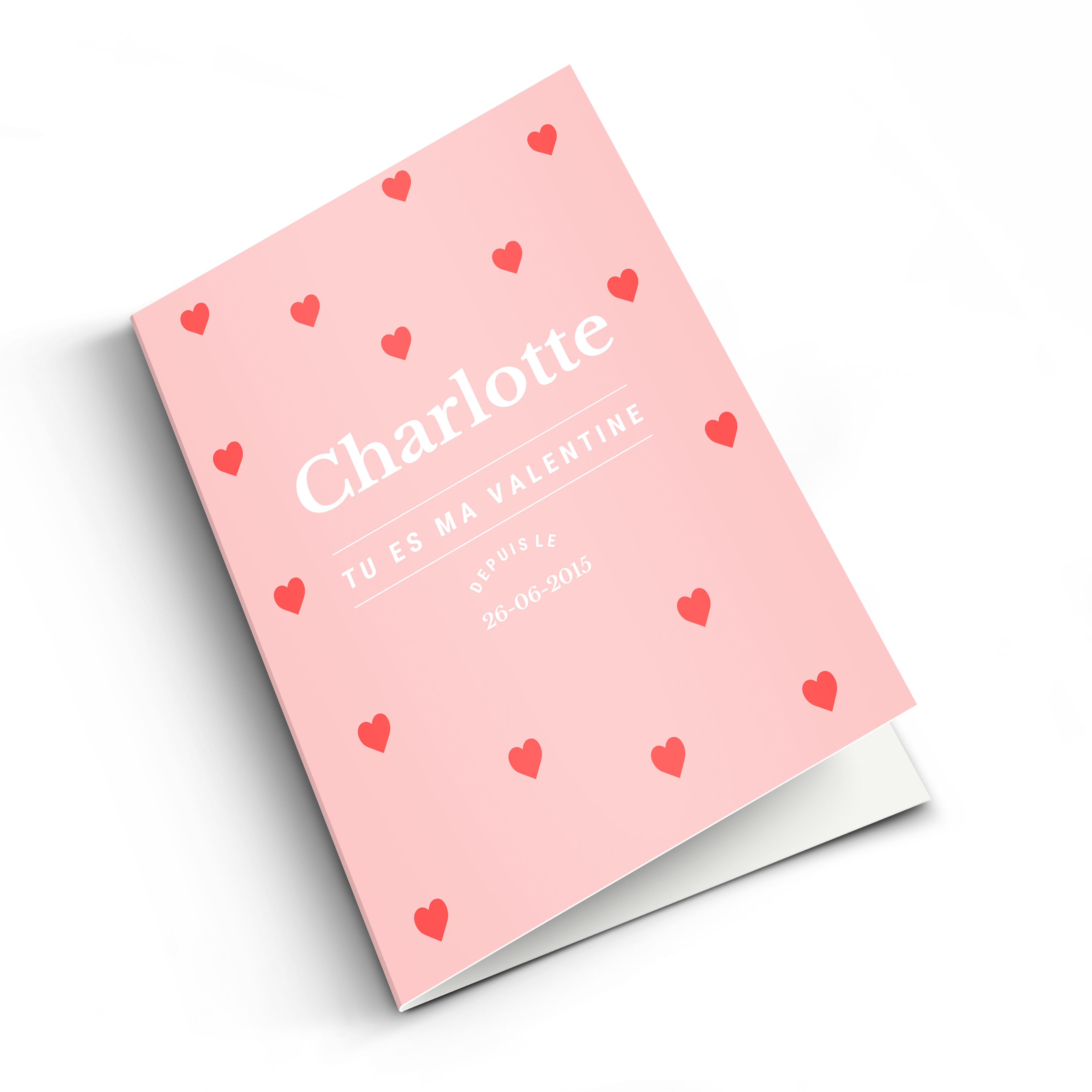 Carte de Saint-Valentin - XL - Portrait