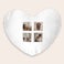 Hjertepude med billede Hjertepude med billede