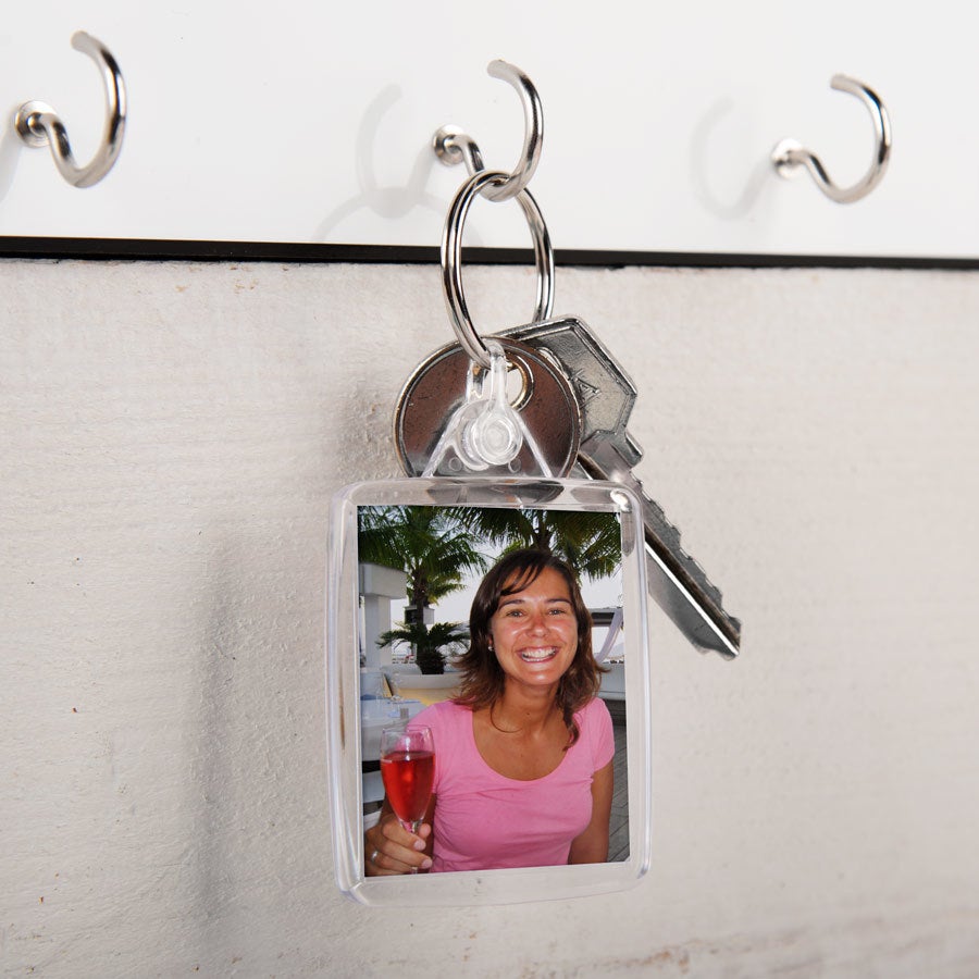 Schlüsselanhänger - Transparent - Set von 50