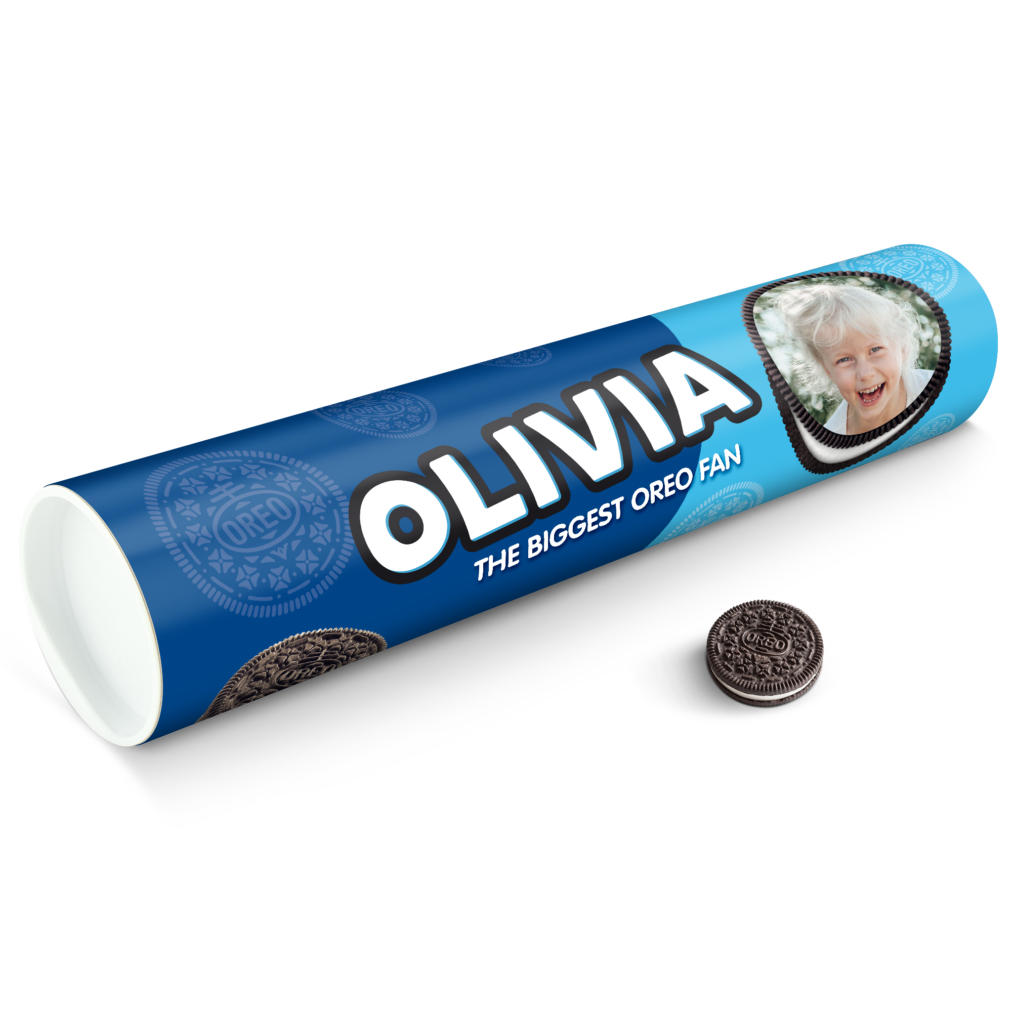 Tubo de regalo Oreo XXL personalizado
