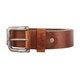 Personalised leather belt - Brown (80)