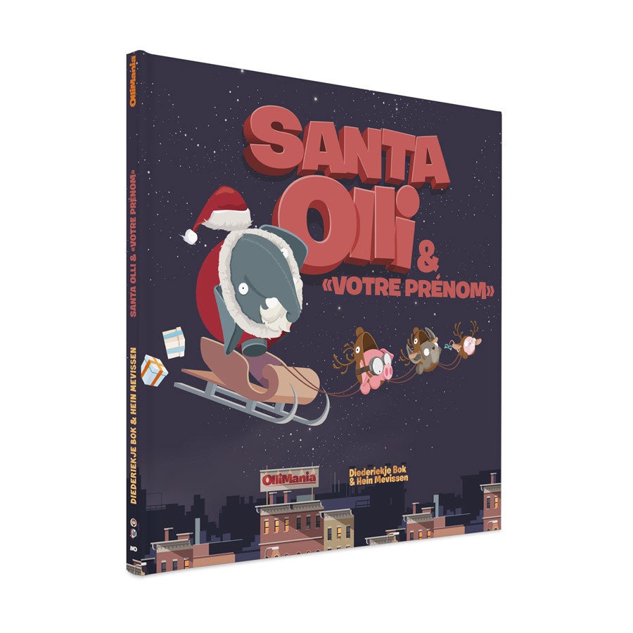 Livre de Noël personnalisé - Santa Olli XXL