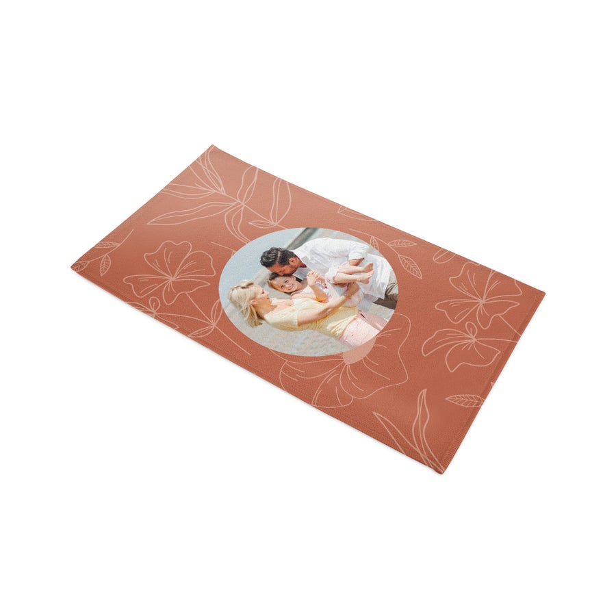 Serviette de bain personnalisée