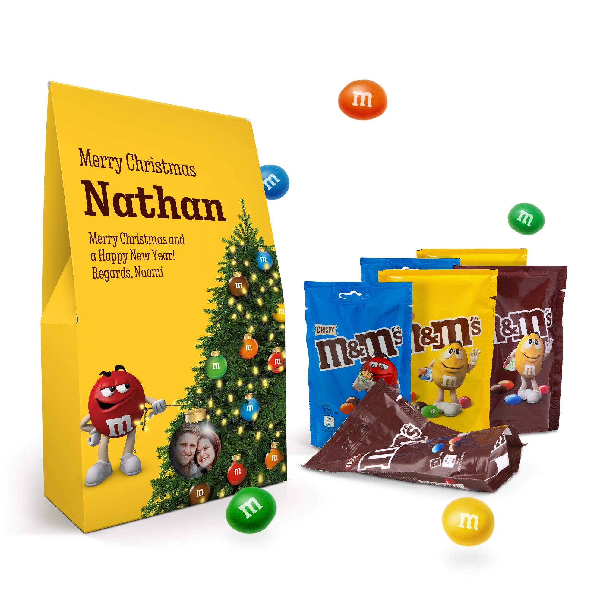 Personalised XL M&M&apos;s Chocolate Gift Box