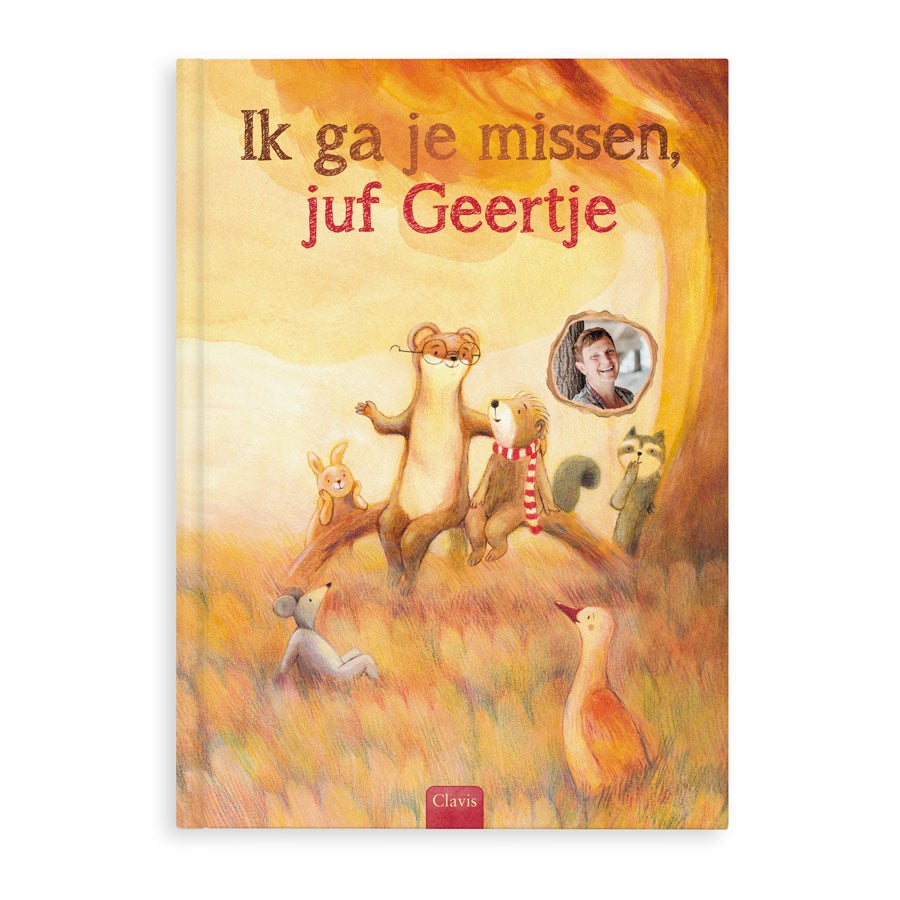 Ik ga je missen juf/meester personaliseren