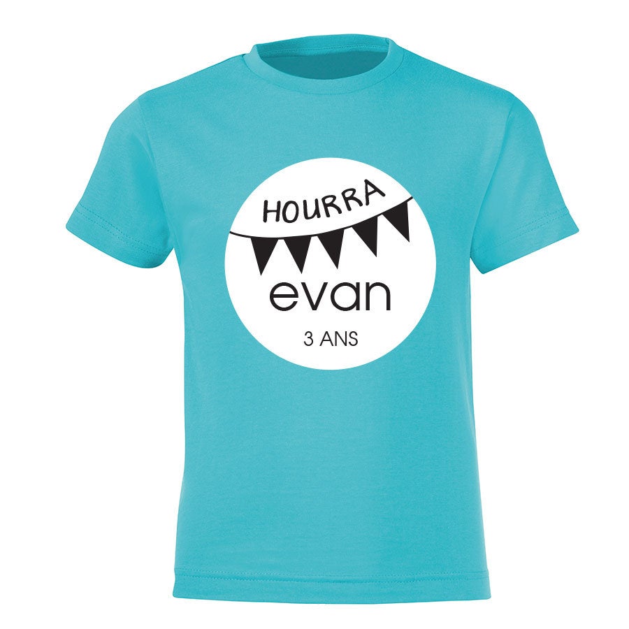 T-shirt personnalisé enfant