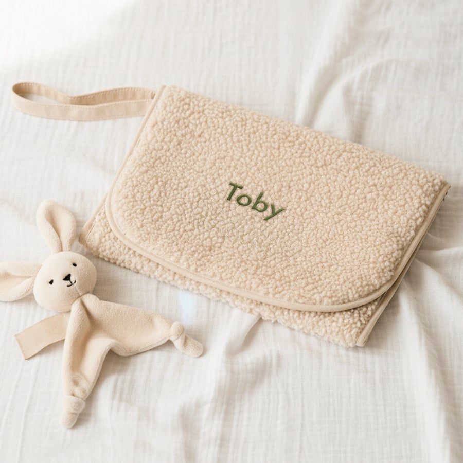 Personalised teddy baby changing mat Personalised teddy baby changing mat