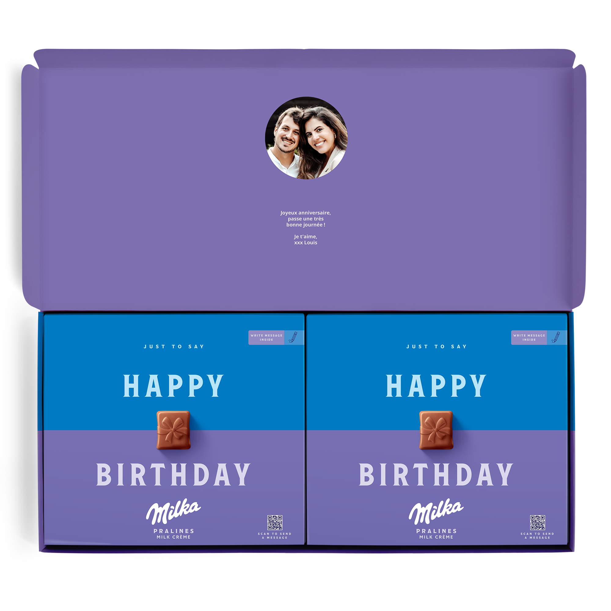 Chocolat Milka Anniversaire