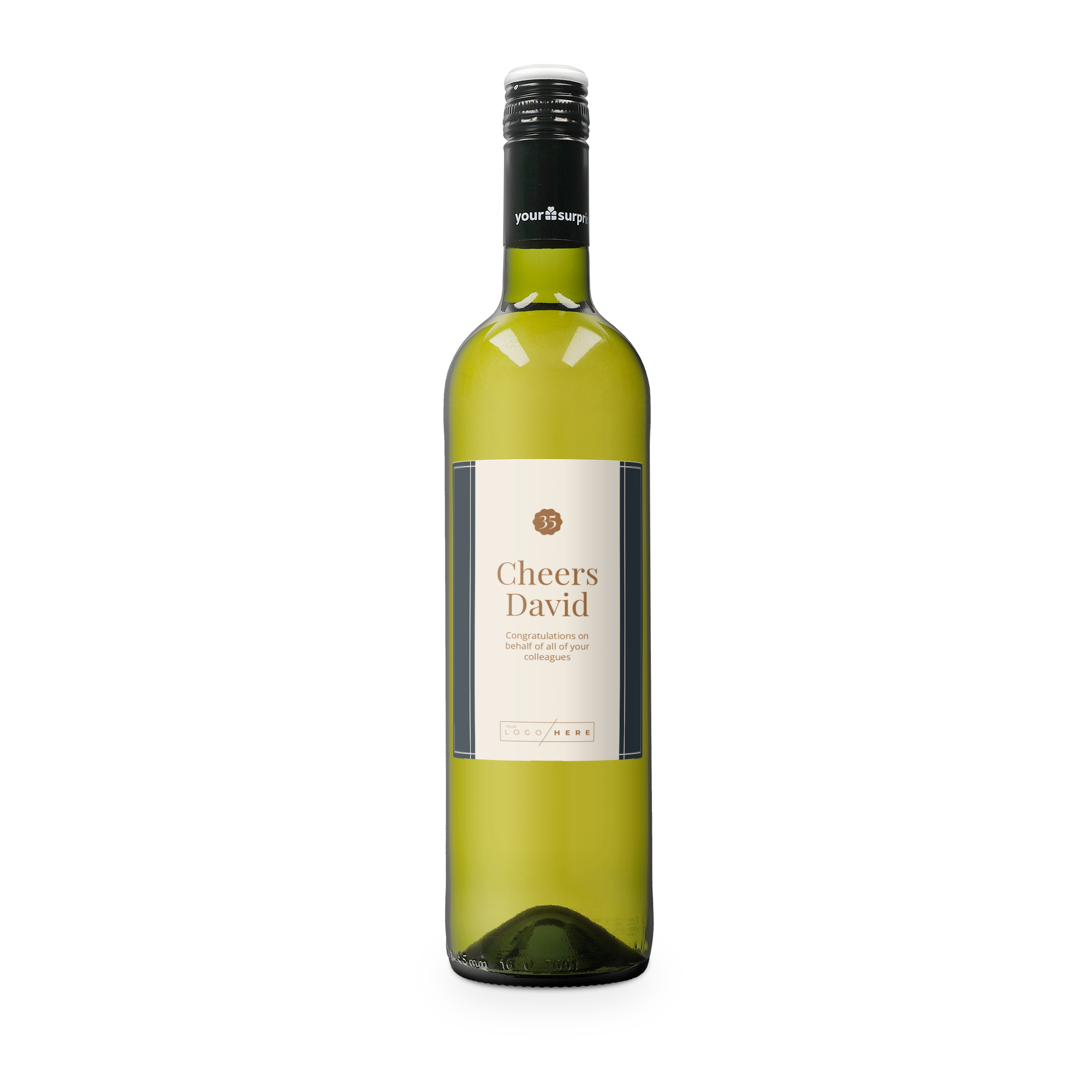 Wine with personalised label - Maison de la Surprise - Sauvignon Blanc