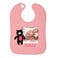 Personalised baby bib - Pink