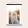 Personalised poster with hanger Personalised poster with hanger