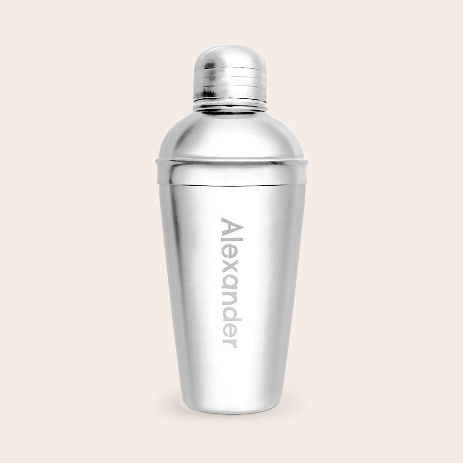 Personalised cocktail shaker Personalised cocktail shaker