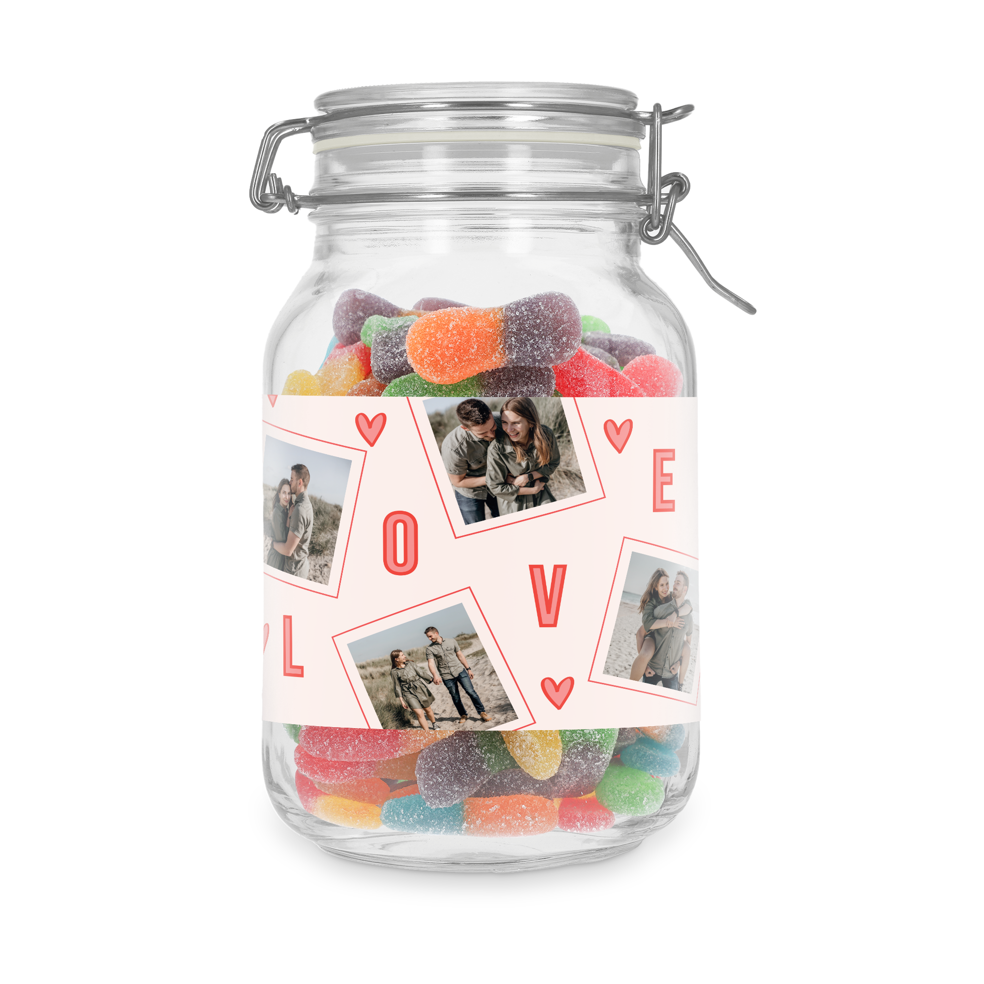 Barattolo di caramelle personalizzato