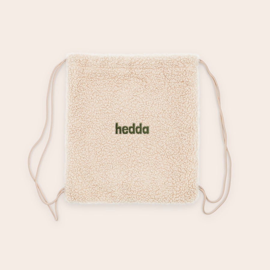 Personlig teddyveske med snøring Personlig teddyveske med snøring