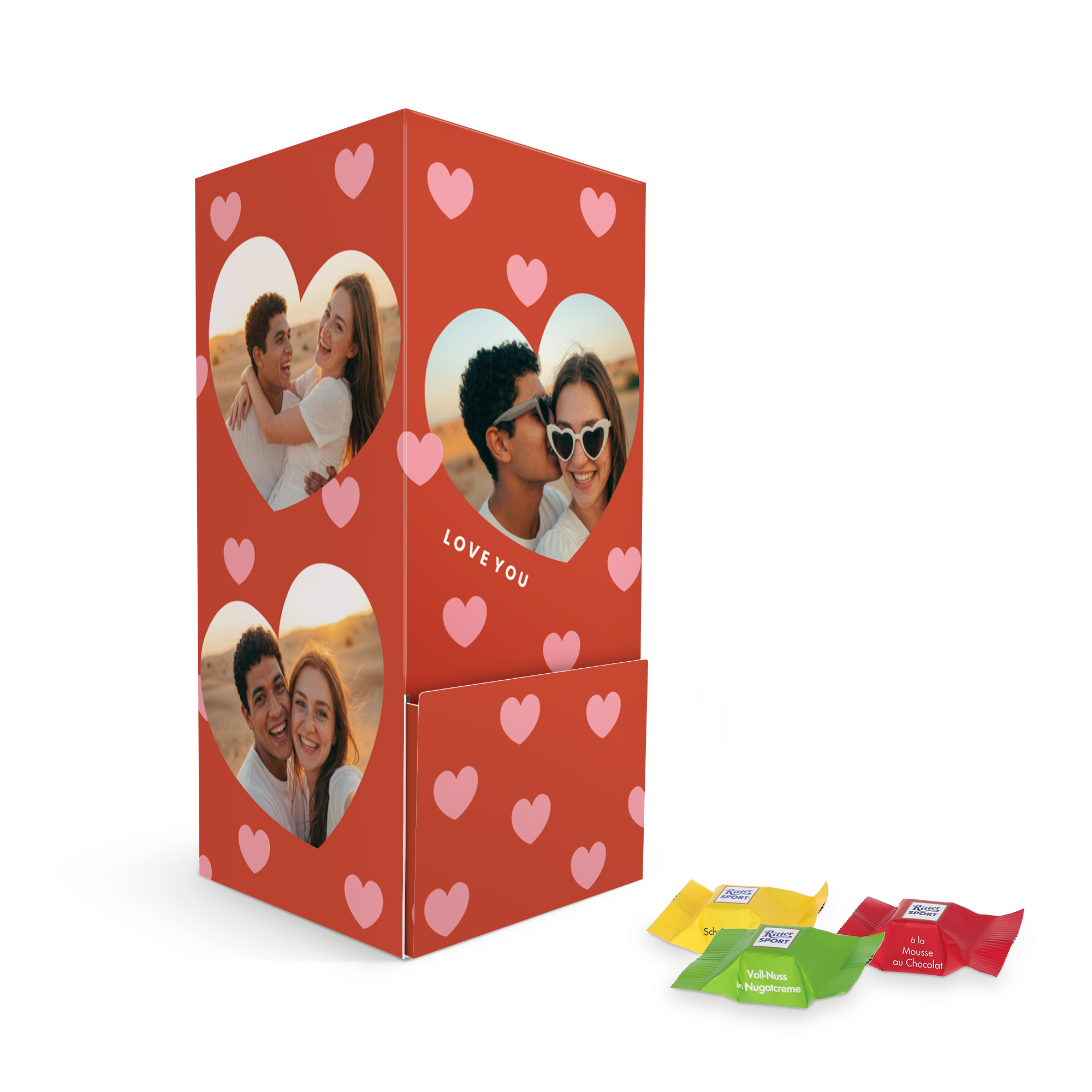Personalised Ritter Sport Mini Mix Dispenser