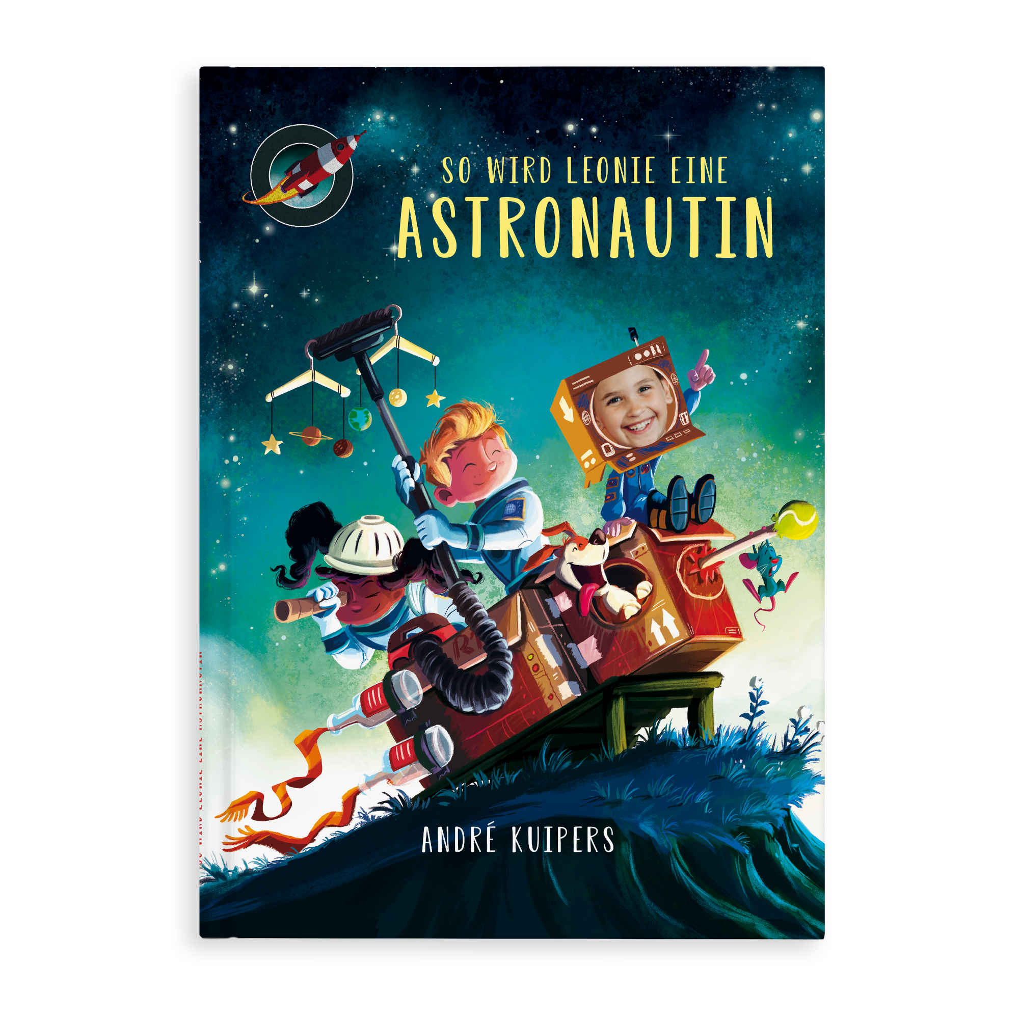 Kinderbuch  Wie man Astronaut wird personalisieren