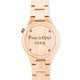 Montre en bois personnalisable avec prénom