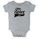 Matching family set - Baby romper - Grey - 50/56