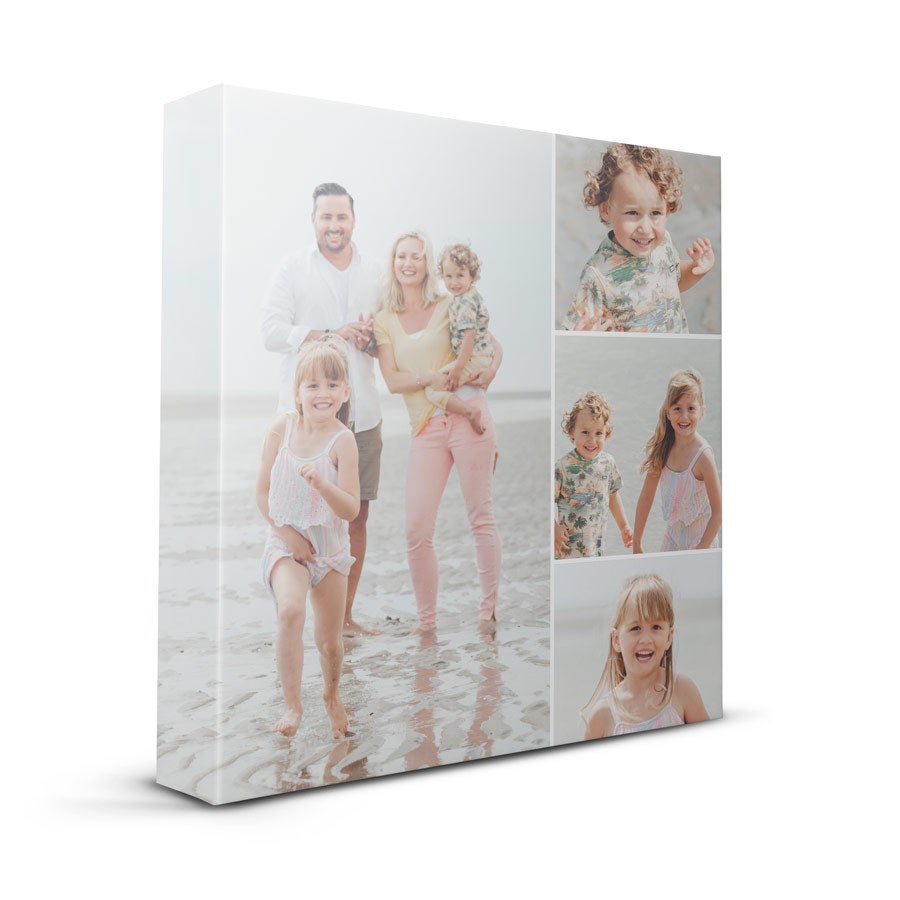 Personalised photo canvas