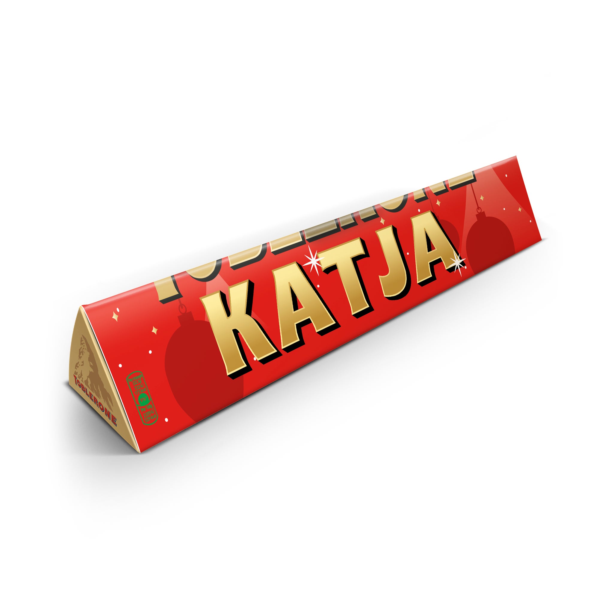 Toblerone personalisieren Weihnachten 200g  - Onlineshop YourSurprise