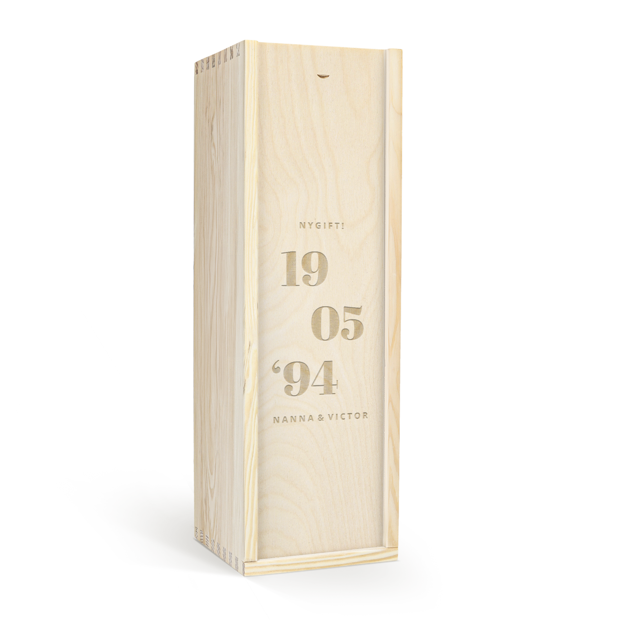 Magnum Rosévin (150 cl) med personlig etikette og trækasse - AIX Rosé