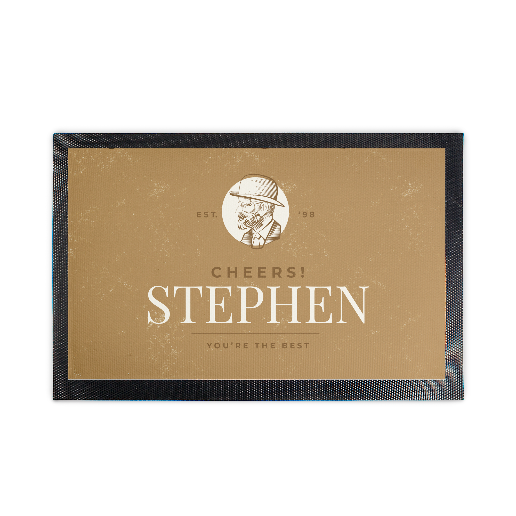 Alfombrilla para cerveza personalizada