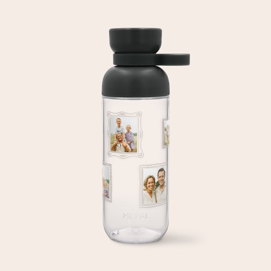 Mepal Vita Bottles Personalized Mepal water bottle with printed photos of family and friends to make every sip special