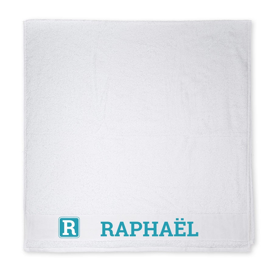 Serviette de bain personnalisé photo