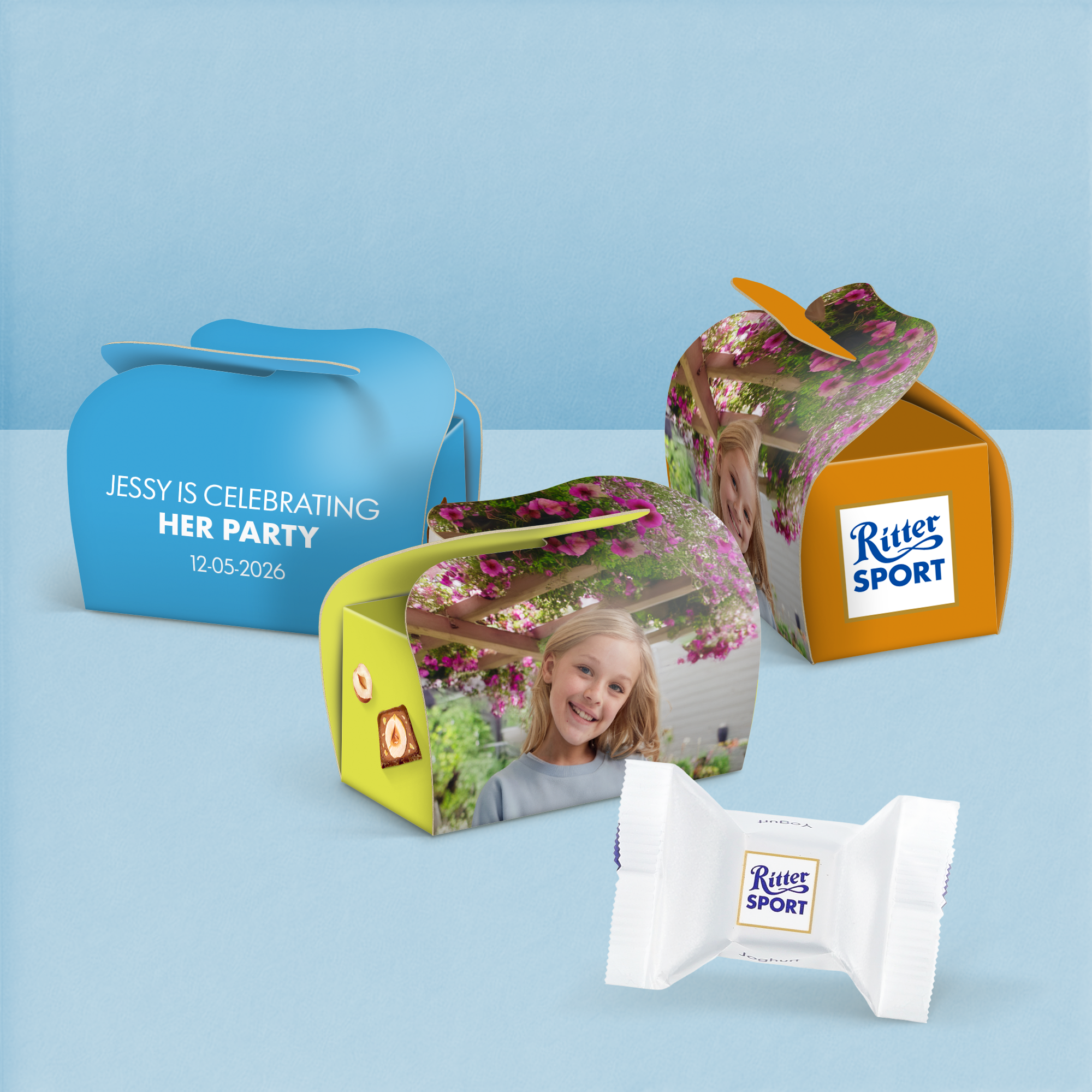 Mini-cadouri personalizate Ritter Sport