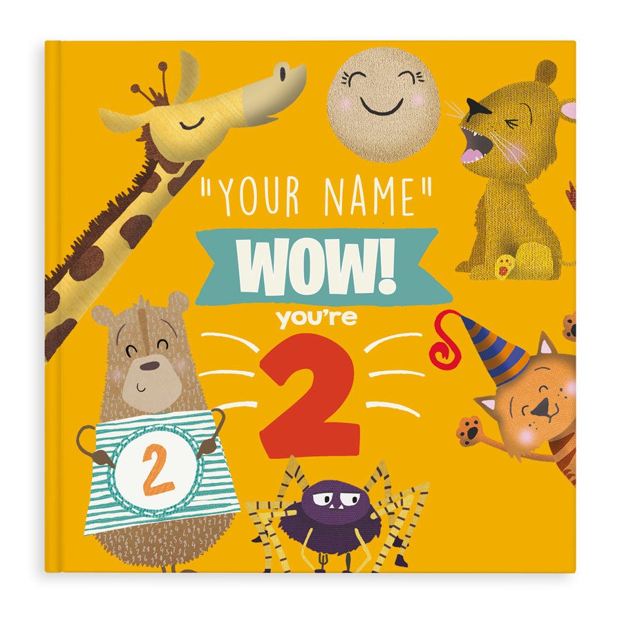 Personalised book - Wow! You're 2