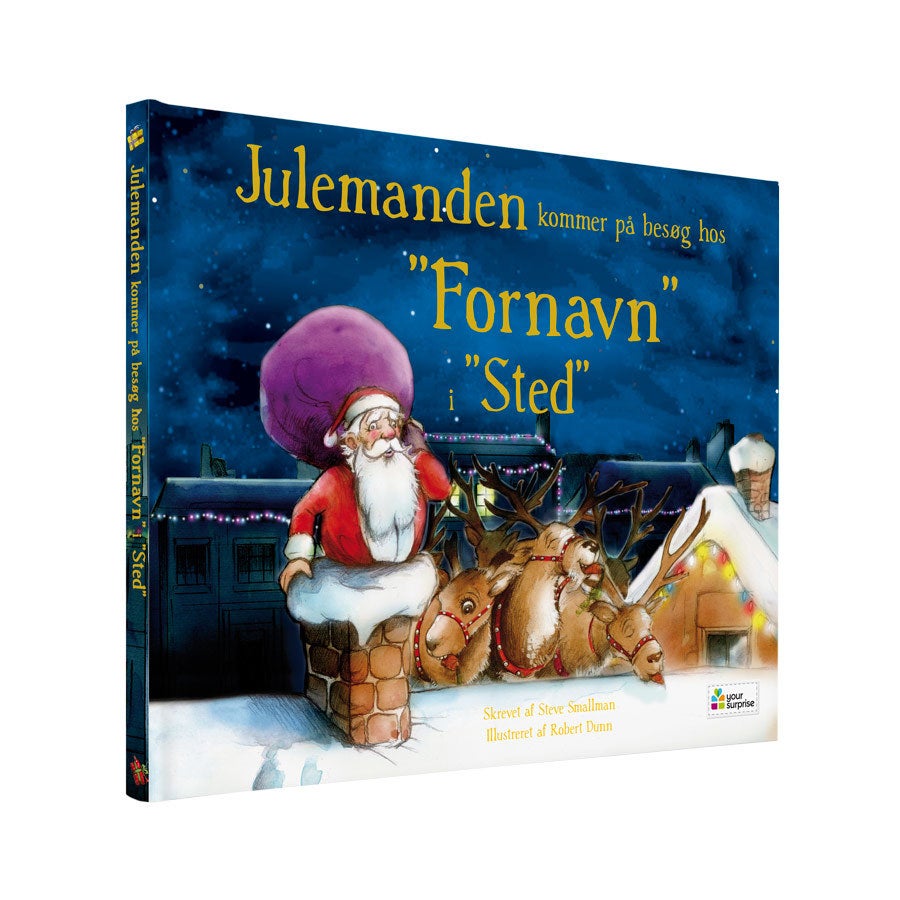 Personlig bog - Julemanden kommer