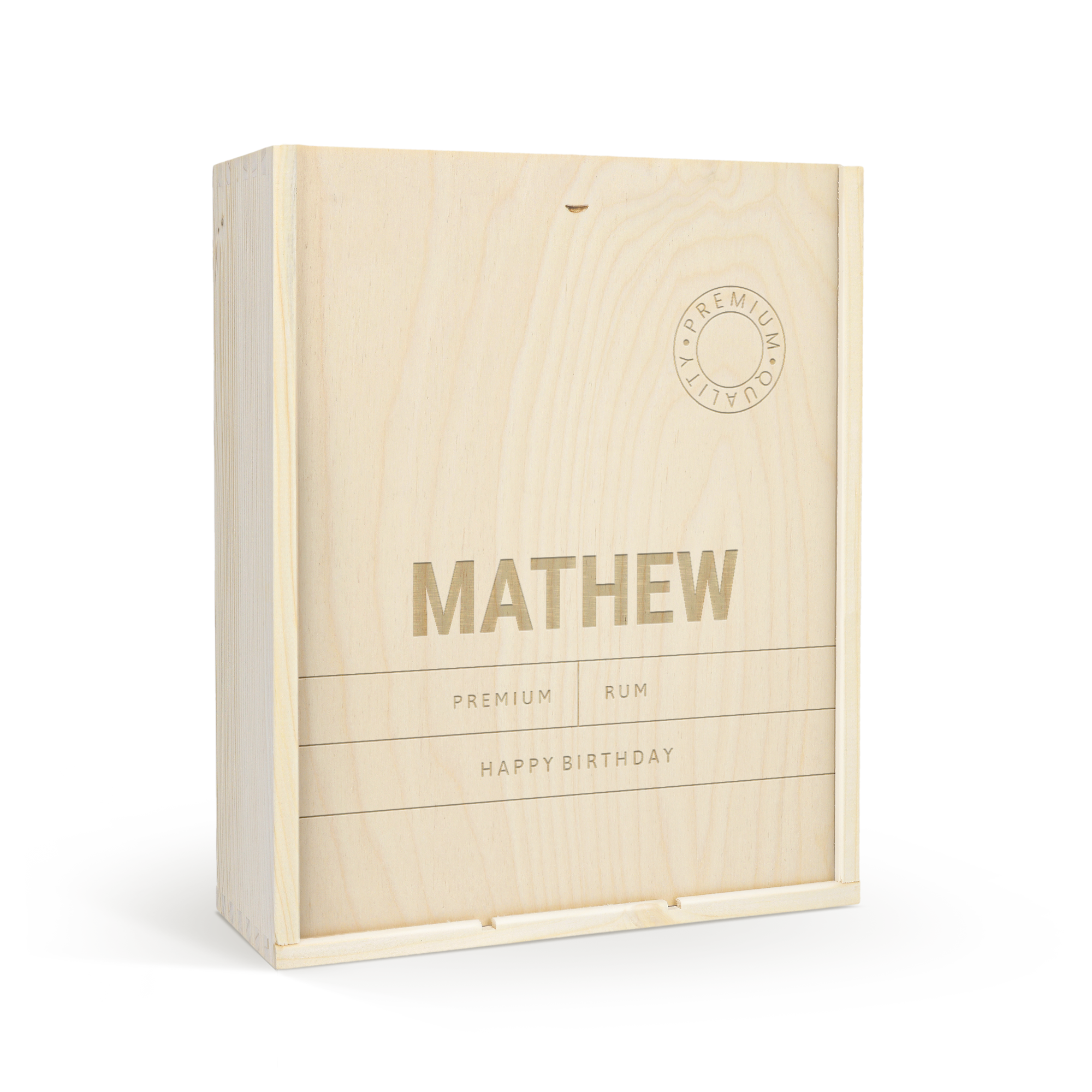 Personalised Wooden Gift Box