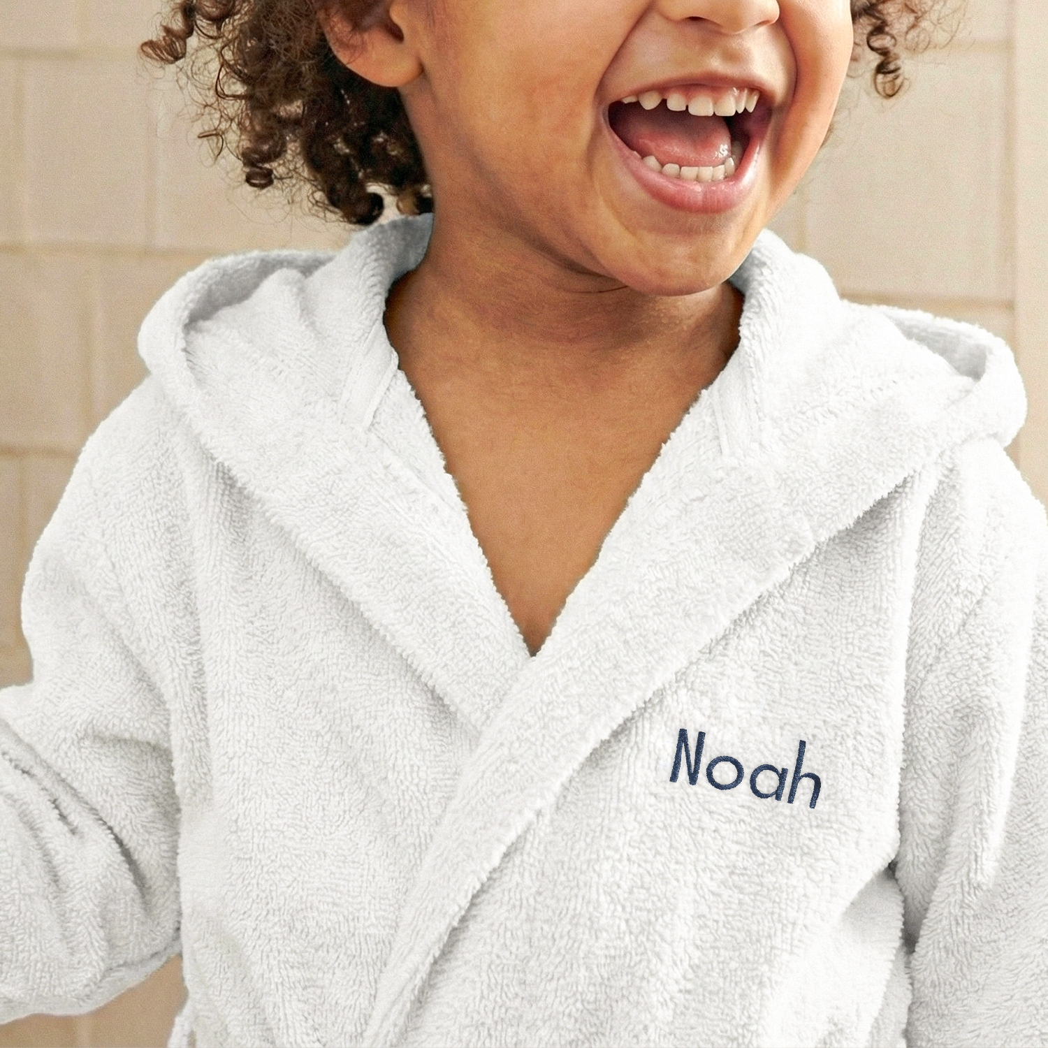 Peignoir enfant personnalisé