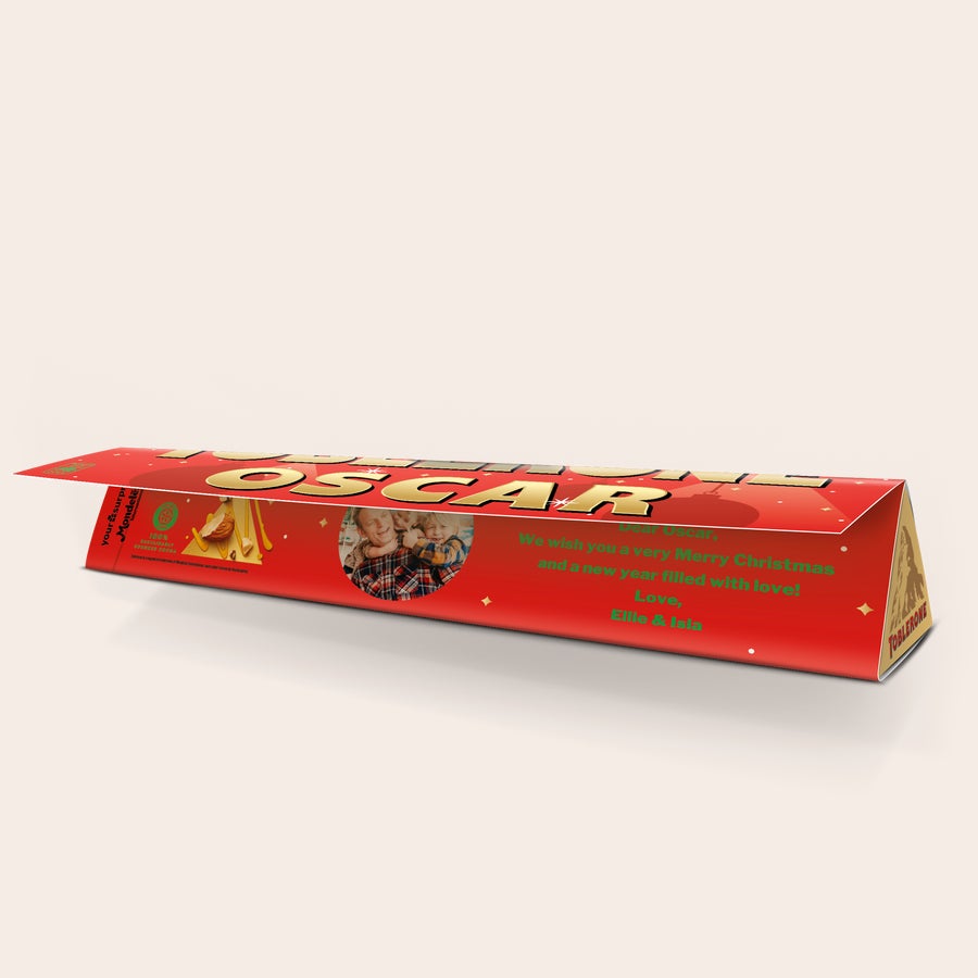 Personalizované Toblerone - Vánoce Personalizované Toblerone - Vánoce