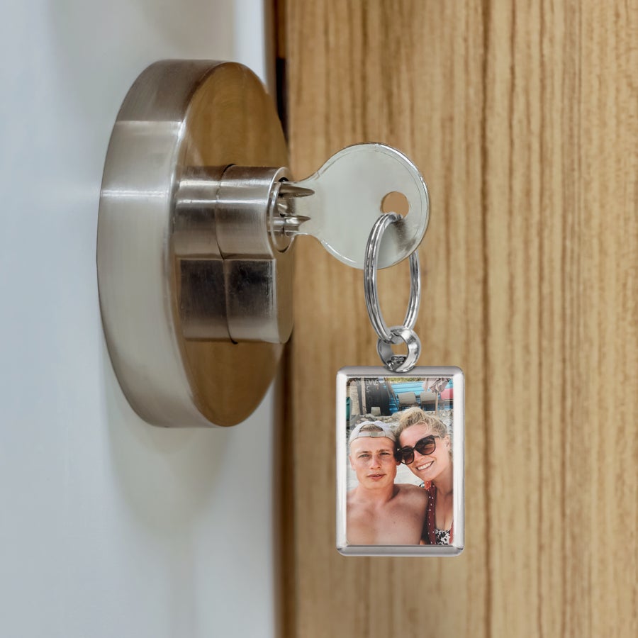 Personalised key ring - Stainless steel Personalised key ring - Stainless steel