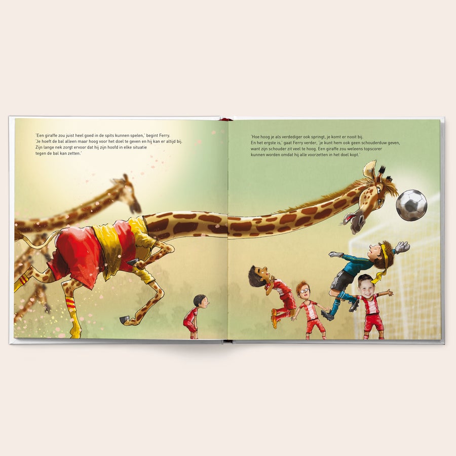 Boek "Jouw eigen dierenelftal" personaliseren Boek "Jouw eigen dierenelftal" personaliseren