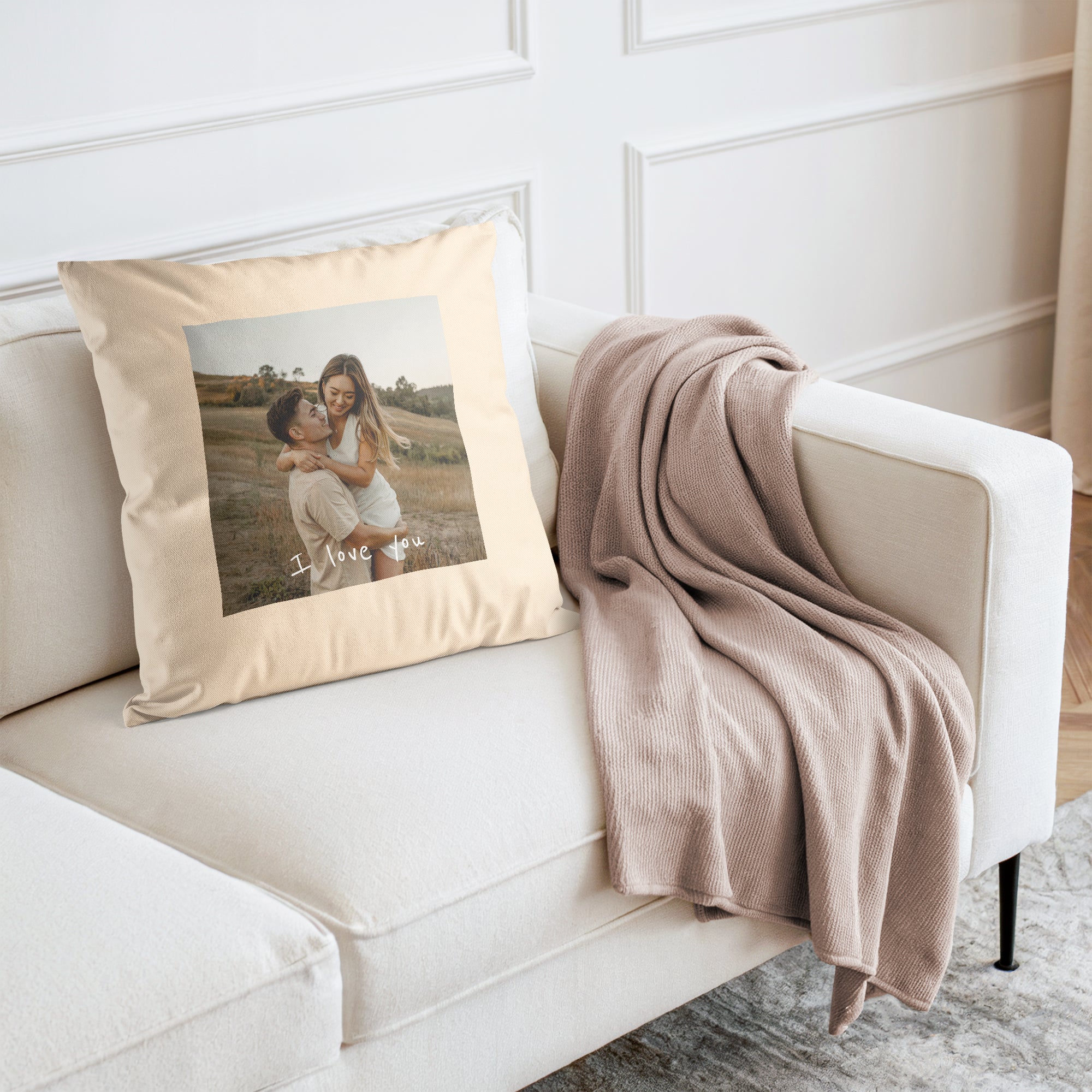 Personalizowana poszewka na poduszk - 40 x 40 cm - Beowa