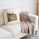 Personoitu tyyny - 40 x 40 cm - Beige