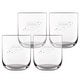 Luxurious personalised water glass (4 pieces)