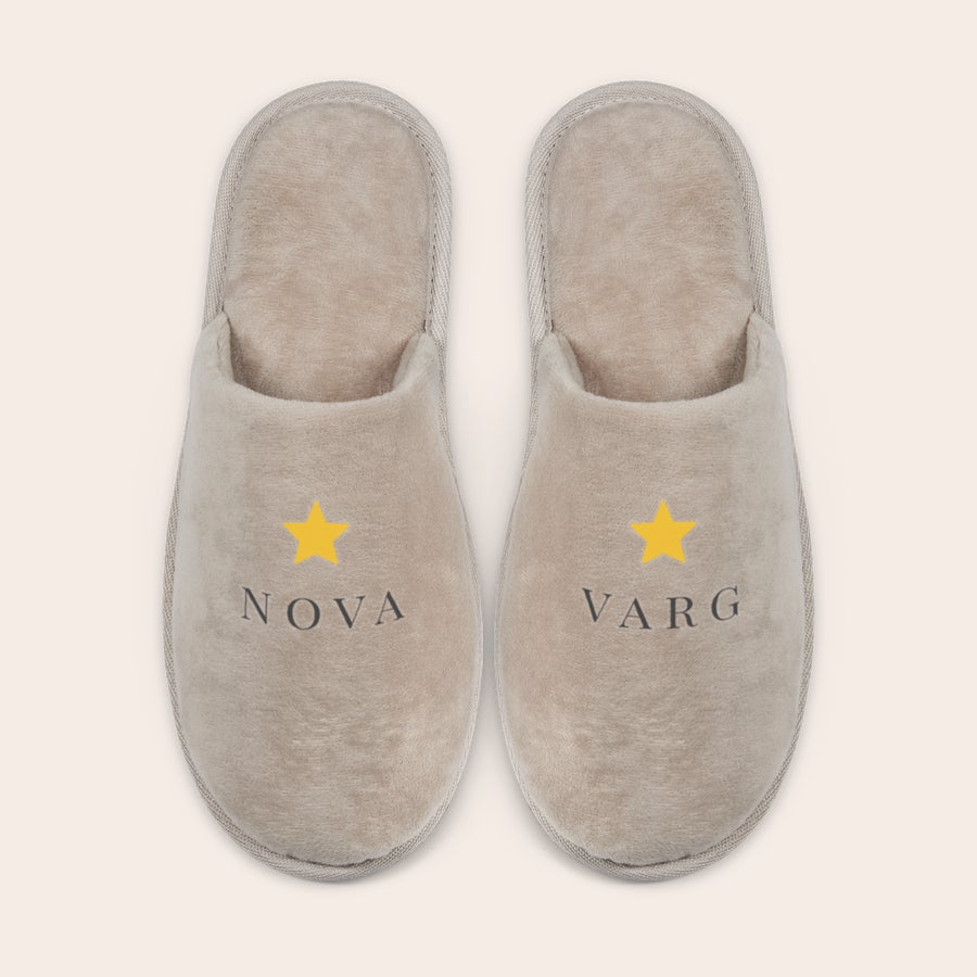 Personliga tofflor Personliga tofflor