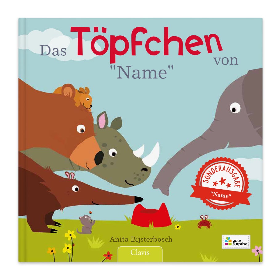 Kinderbuch  Das Töpfchen von... personalisieren Kinderbuch  Das Töpfchen von... personalisieren
