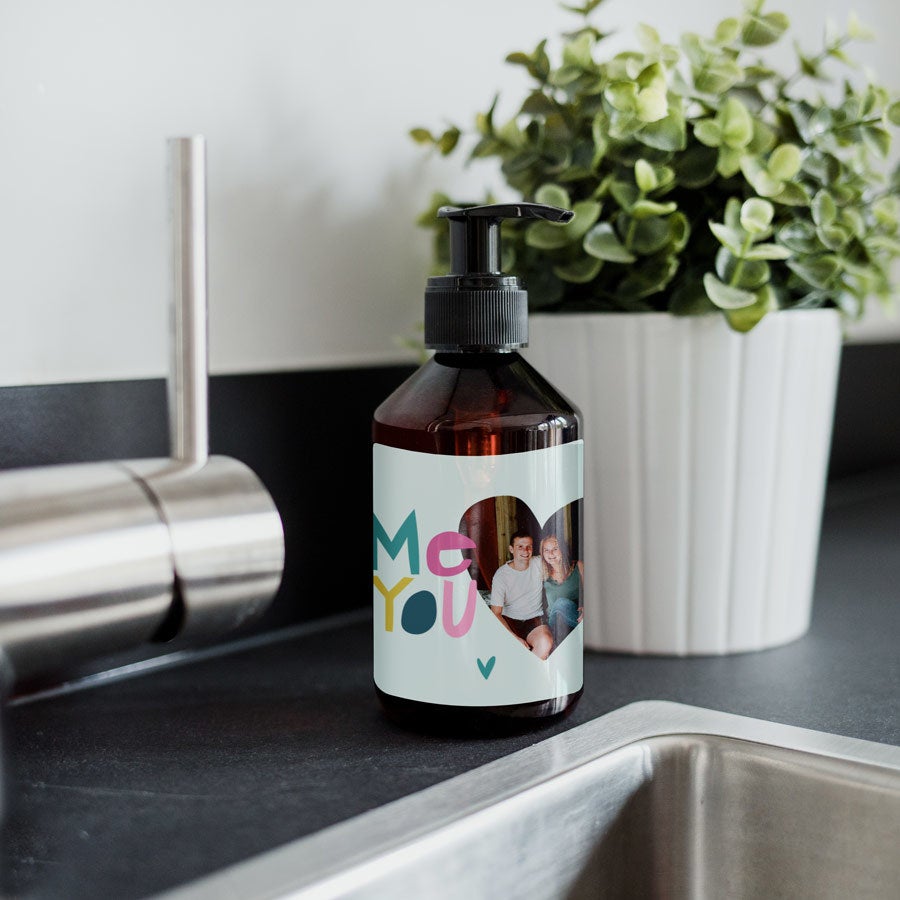 Handzeep personaliseren