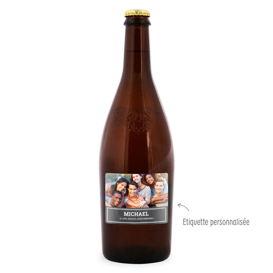Bière avec étiquette personnalisée - Duvel Moortgat Bière avec étiquette personnalisée - Duvel Moortgat