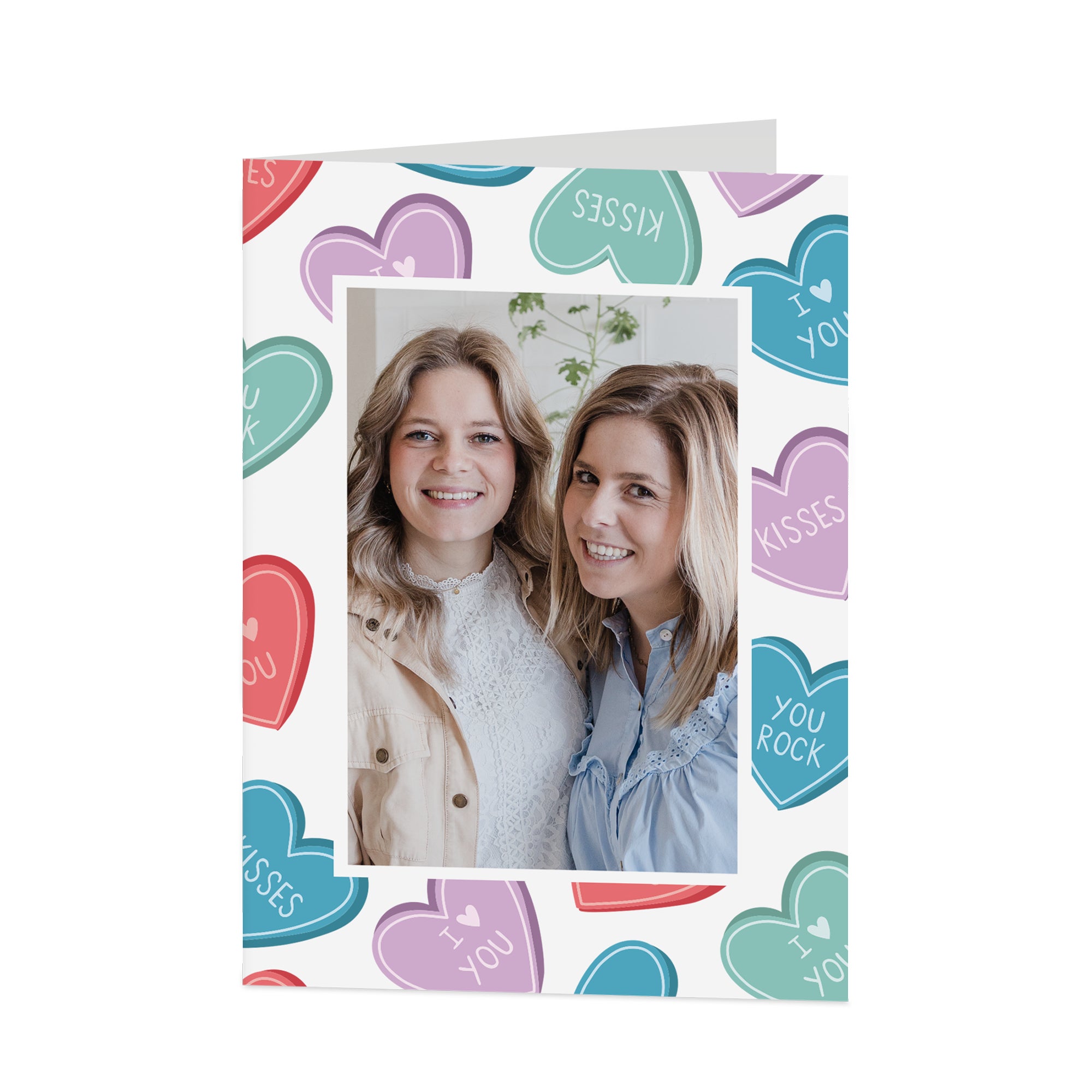Personalised greeting card - XL - Portrait