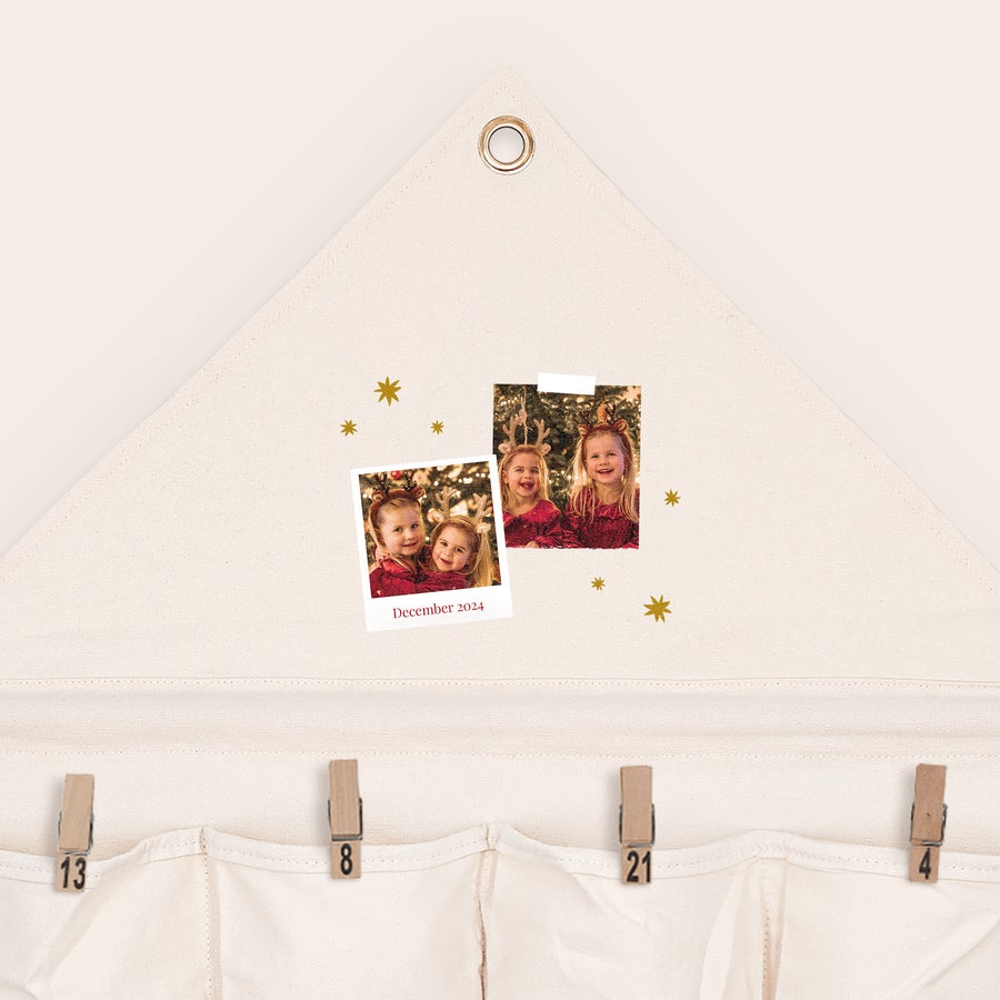 Fabric Pocket Advent Calendar Fabric Pocket Advent Calendar