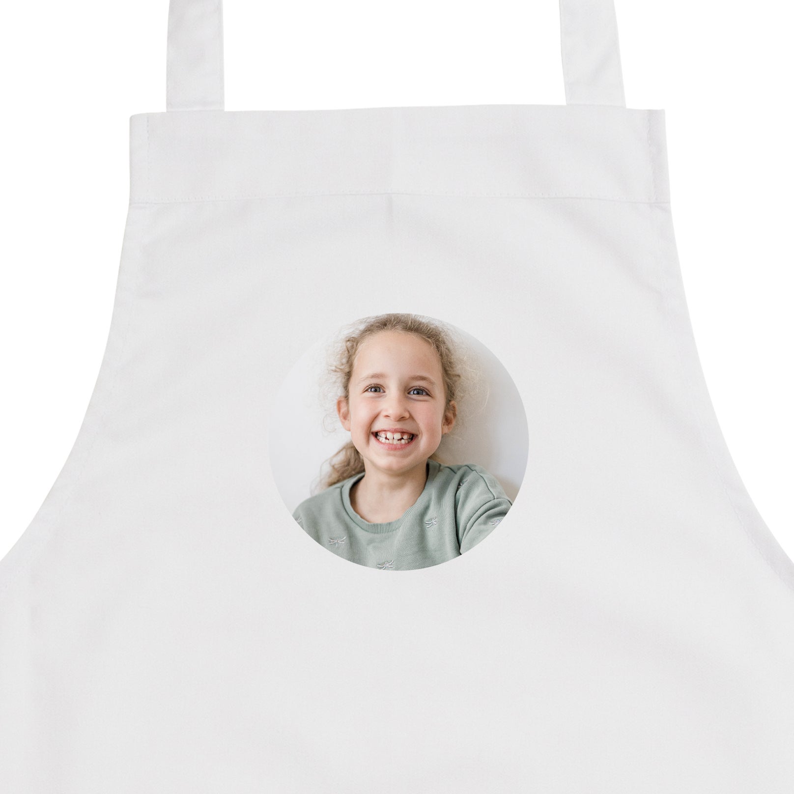 Personalised Children's Apron - White