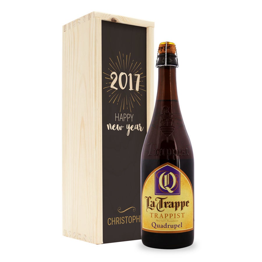 Bière Trappiste personnalisée - La Trappe Isid'or