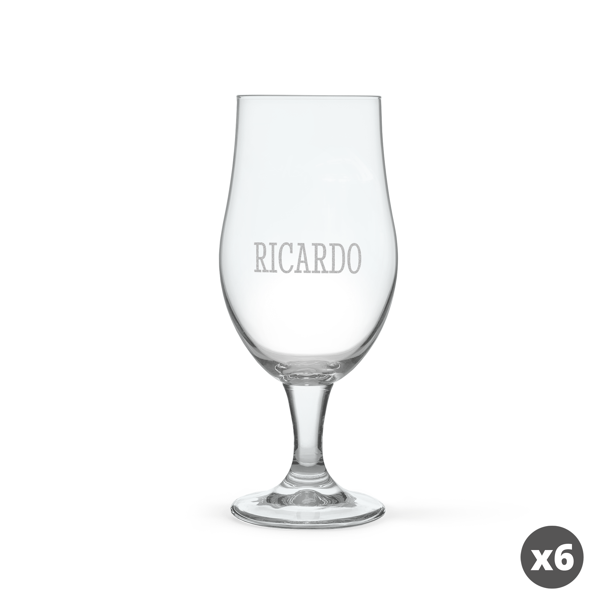 Bierglas met naam