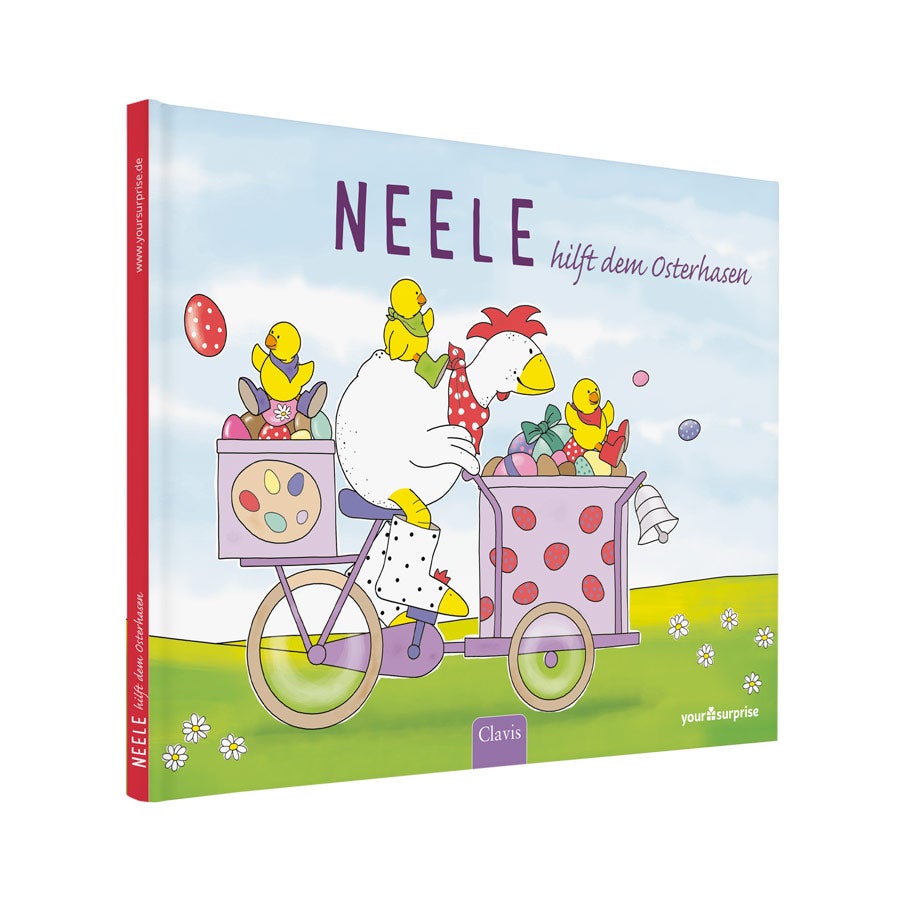 Buch Hilfe für den Osterhasen personalisieren
