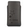 Funda para móvil - Cuero - L - Negro